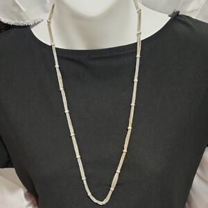 Chic Silver Tone Necklace for Women